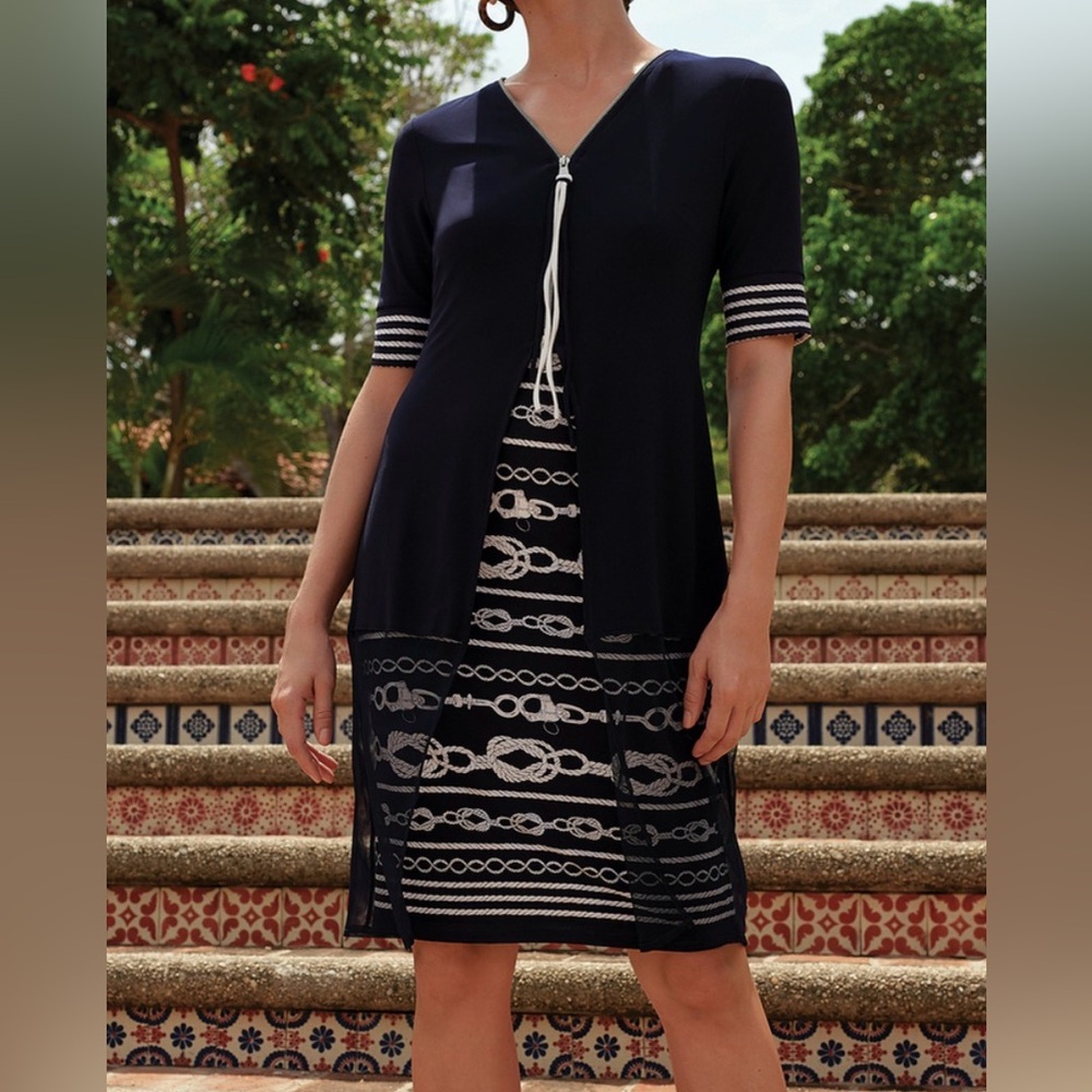 Nwot. Joseph ribkoff midnight blue dress